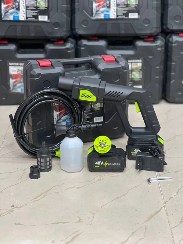 سم پاش و کارواش شارژی 2 باتری 48 ولت 40 بار مدل 48V_40B