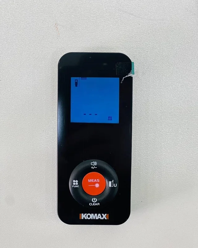 متر لیزری 70 متری komakx مدل 70M، ویدئو تست پائین صفحه